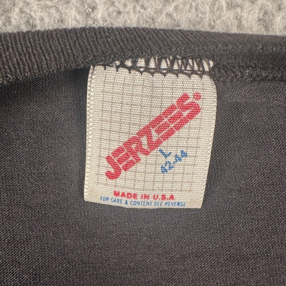 Vintage 80s Coyote LSJ Nature T-Shirt Mens L JERZEES Single‎ Stitch USA 1987 - Picture 6 of 11